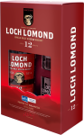 Zestaw Loch Lomond 12YO 46% 0,7L + 2 szklanki