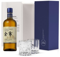 Zestaw Nikka Yoichi Single Malt 45% 0,7L + szklanki