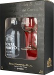 Zestaw Royal Oporto Ruby 19% 0,75L + kieliszki