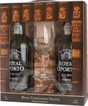 Zestaw Royal Oporto Ruby + Tawny 19% 0,75L + kieliszek