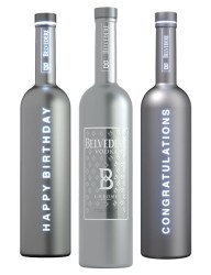 Wódka Belvedere Bespoke Chome Edition 40% 1,75L z grawerem