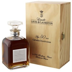 Calvados Domfrontais Louis Lauriston 50YO 42% 0,7L skrzynka