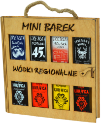 Mini Barek z Kurnwicą w środku 8x 0,05L 