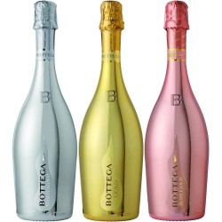 Zestaw 3x Bottega Gold Prosecco 11% 2,25L 