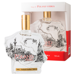 Wódka Mapa Polski Warszawa 40% 0,7L 