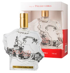 Wódka Mapa Polski Poznań 40% 0,7L 
