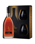 Zestaw Brandy Sarajishvili  VSOP 40% 0,7L + 2 szklanki