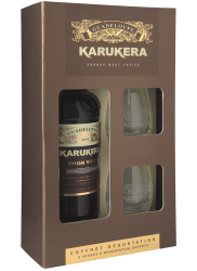 Zestaw Karukera Rhum Vieux Reserve Speciale 42% 0,7L + szklanki