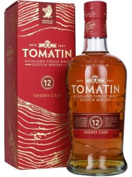 Tomatin 12YO Single Malt Sherry Cask 40% 0,7L