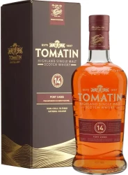 Tomatin 14YO Single Malt Port Casks 46% 0,7L  