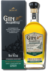 Gin Manufakturowy Czysty 40% 0,7L