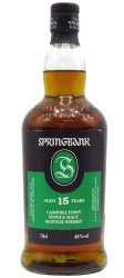 Springbank 15YO Single Malt 46% 0,7L