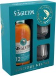 Zestaw Singleton of Dufftown 12YO 40% 0,7L  + szklanki