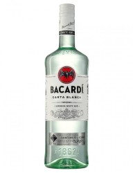 Bacardi Carta Blanca 37,5% 1L 