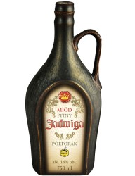 Miód Pitny Półtorak Jadwiga 16% 0,75L w kamionce