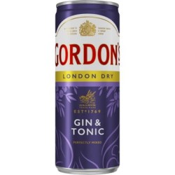 Gin Gordons & Tonic 6,4% 0,25L