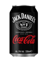 Jack Daniels & Coca Cola 5% 0,33L 
