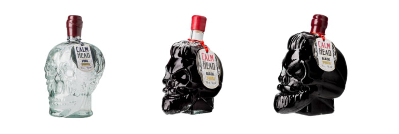 wódka czaszka alkobox