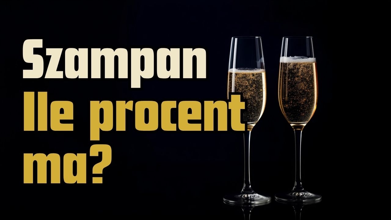 Ile procent alkoholu ma szampan?