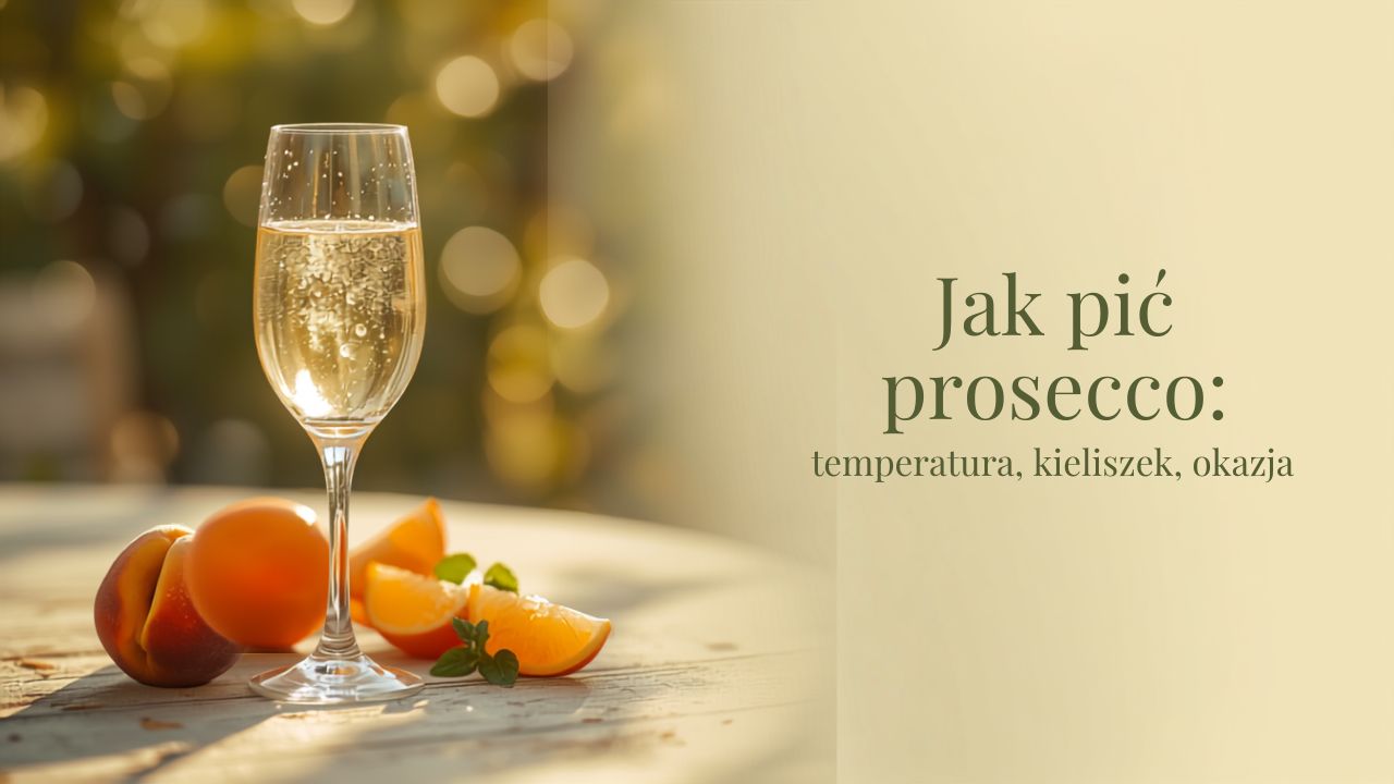 Jak pić prosecco - temperatura, kieliszek, okazja